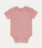 Bodysuit Short Sleeves Rib - Vintage Pink