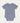 Thumbnail for Bodysuit Short Sleeves Rib - Blue