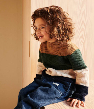 Cali Jumper - Classic navy multi mix