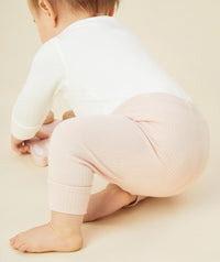 Thumbnail for Ribbed Leggings - Ribbed Blush