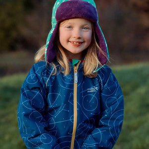 EcoSplash Waterproof Jacket - Navy Constellations