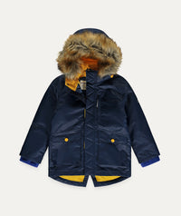 Thumbnail for 3 in 1 Waterproof Parka Jacket - Navy