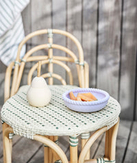 Thumbnail for Momi Mini Outdoor Table - Vanilla/Olive