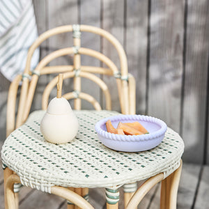 Momi Mini Outdoor Table - Vanilla/Olive