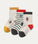3 Pack Silas Socks - Circus / Sandy Mix
