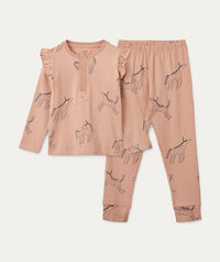 Thumbnail for Wilhelm Pyjama Set - Pink
