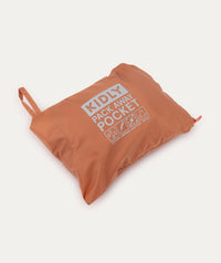 Thumbnail for Packaway Waterproof Jacket - Orange  Pheasant