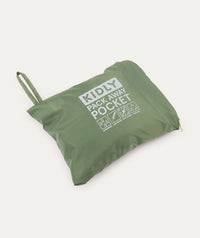 Thumbnail for Packaway Waterproof Jacket - Green  Dill