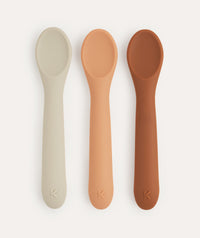 Thumbnail for 3 Pack Weaning Spoons - Apricot Mix