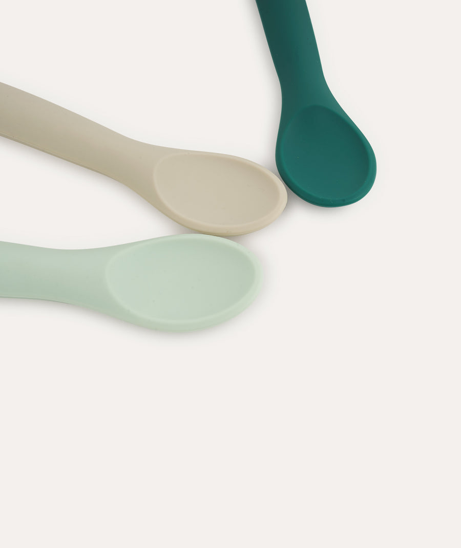 3 Pack Weaning Spoons - Eden Mix