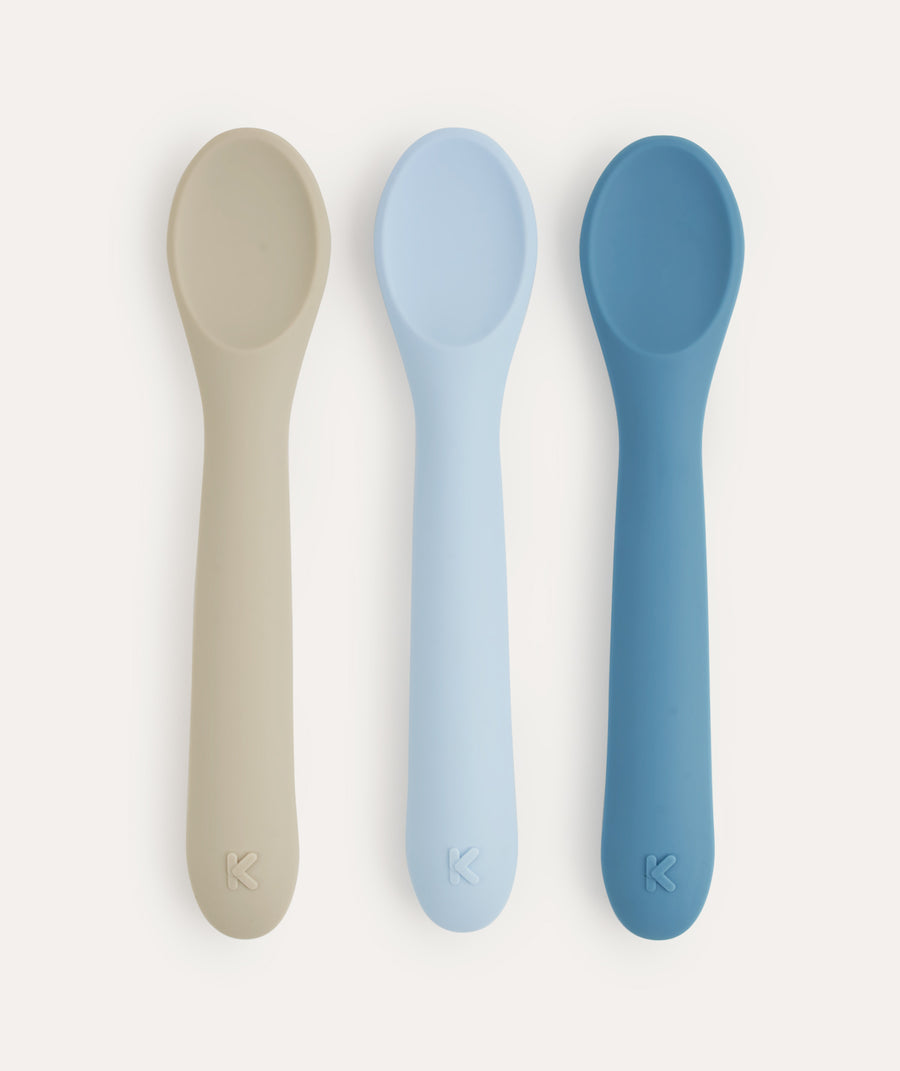 3 Pack Weaning Spoons - Ocean Mix