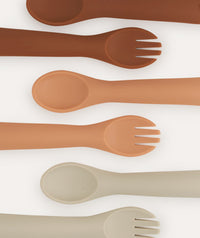 Thumbnail for 6 Pack Spoons & Forks - Apricot Mix