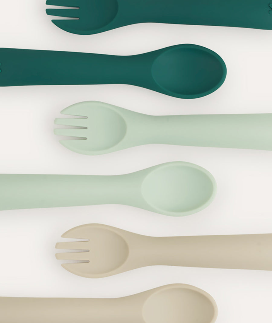 6 Pack Spoons & Forks - Eden Mix