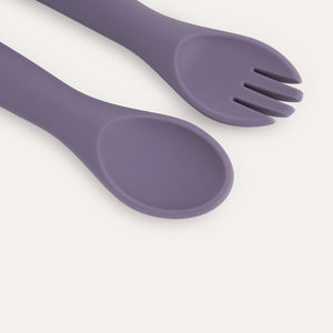 6 Pack Spoons & Forks - Lilac Mix