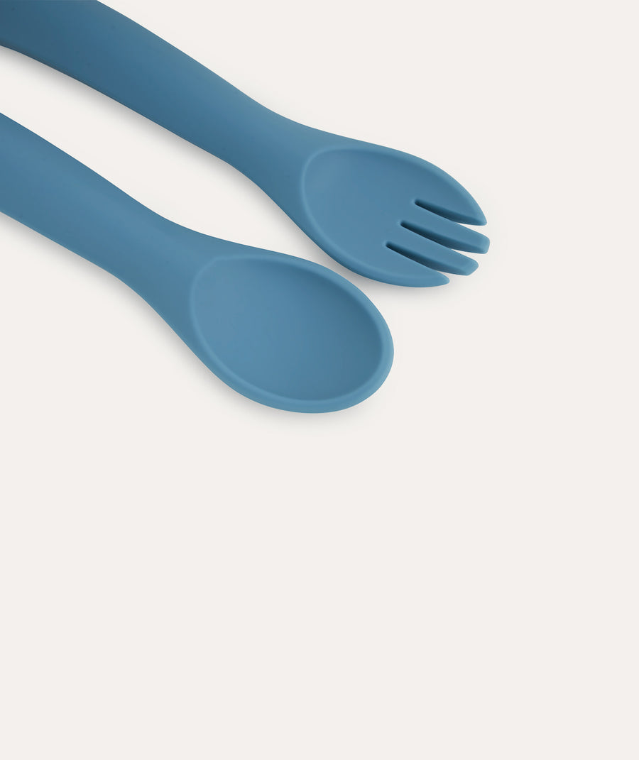 6 Pack Spoons & Forks - Ocean Mix