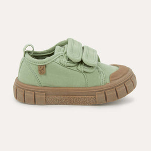 Canvas Trainers - Matcha
