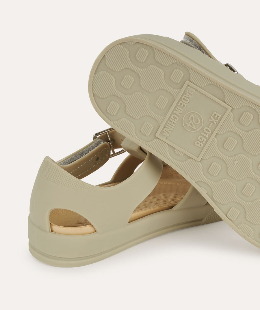 Jelly Sandal - Chalk