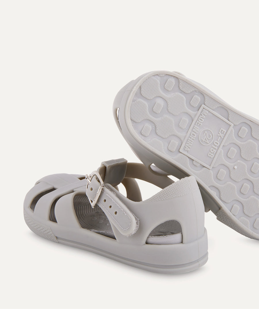 Jelly Sandal: Cloud Grey