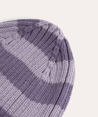 Thumbnail for Organic Cotton Beanie - Lavender Stripe