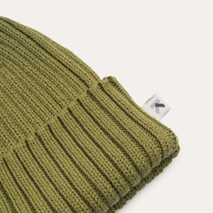 Organic Cotton Beanie - Olive