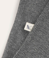 Thumbnail for Organic Ribbed Tee - Mid Grey Marl