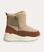 Quilted Snow Boot - Fudge