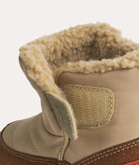 Thumbnail for Quilted Snow Boot - Fudge