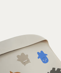 Thumbnail for 2 Pack Tilda Silicone Bib - Monster / Mist