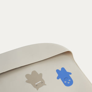 2 Pack Tilda Silicone Bib - Monster / Mist