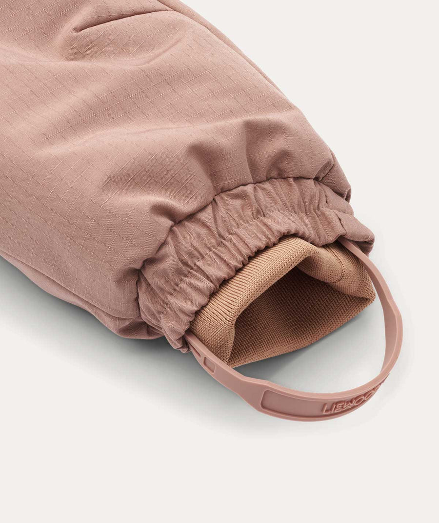 Lin Baby Snowsuit - Dark Rosetta