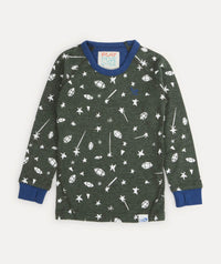 Thumbnail for Drift Base Layer Top - Stonegreen Starry Ice